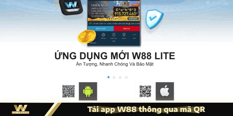 Tải app W88 trải nghiệm cá cược trên di động cực đã